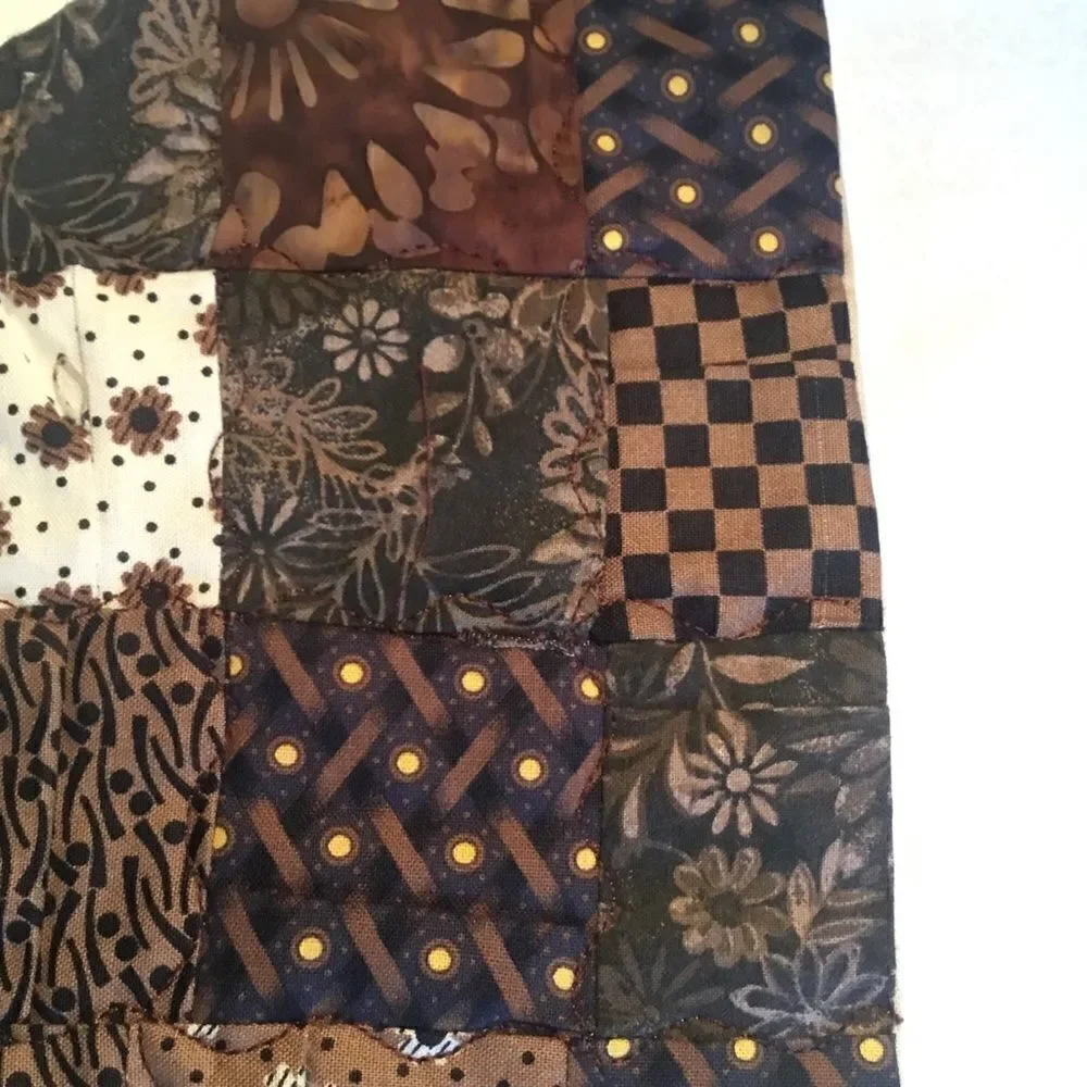 3/$25 or $12 ea.  NWT Handmade Quilted Reversible Baby Bib.